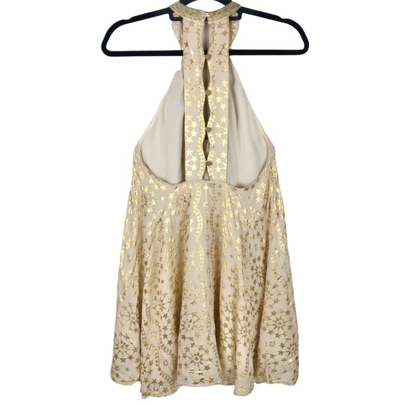 NWOT Kimchi Blue Corellia Beaded Neck Mini Dress - Picture 3 of 13